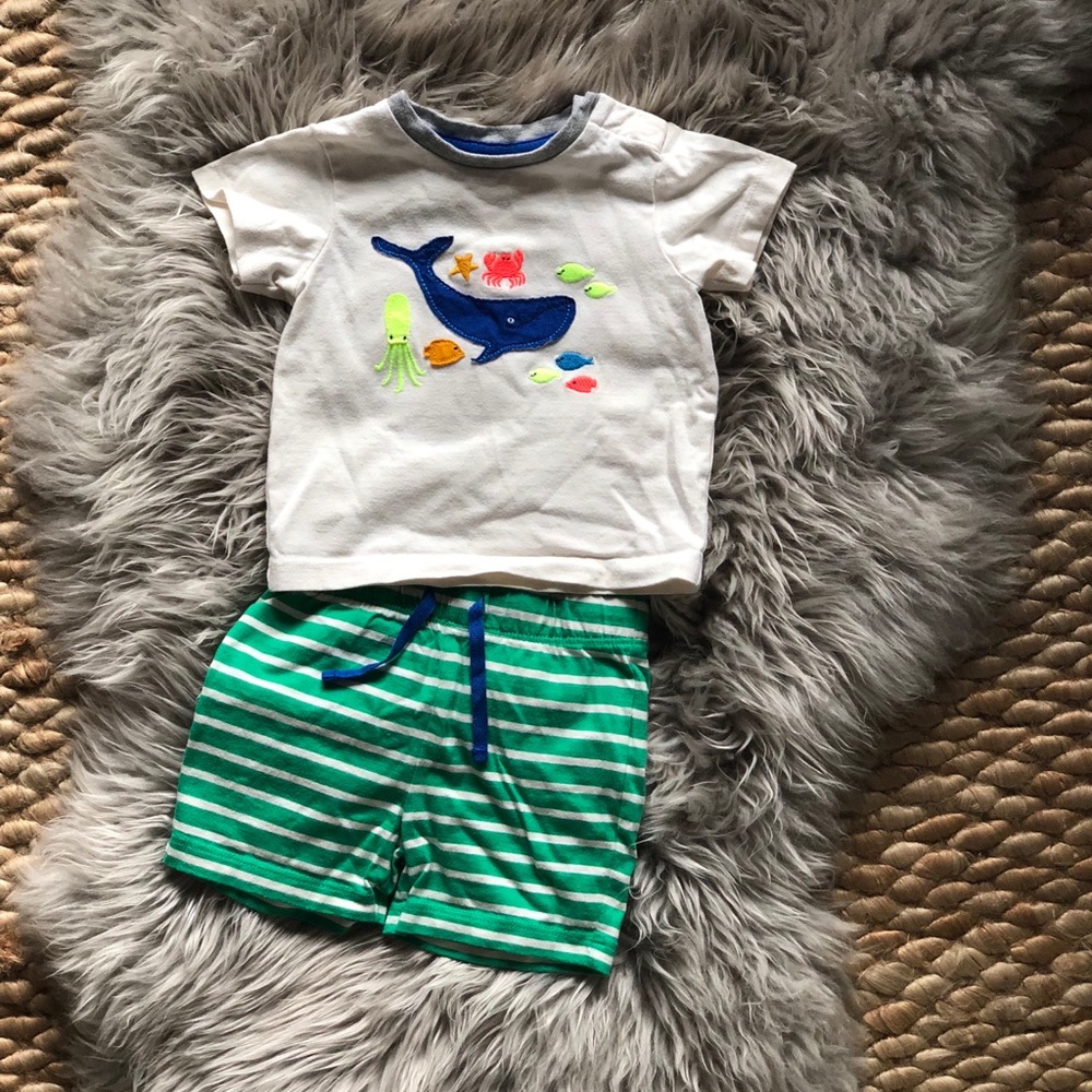 Baby Boden Boys Shorts & Top